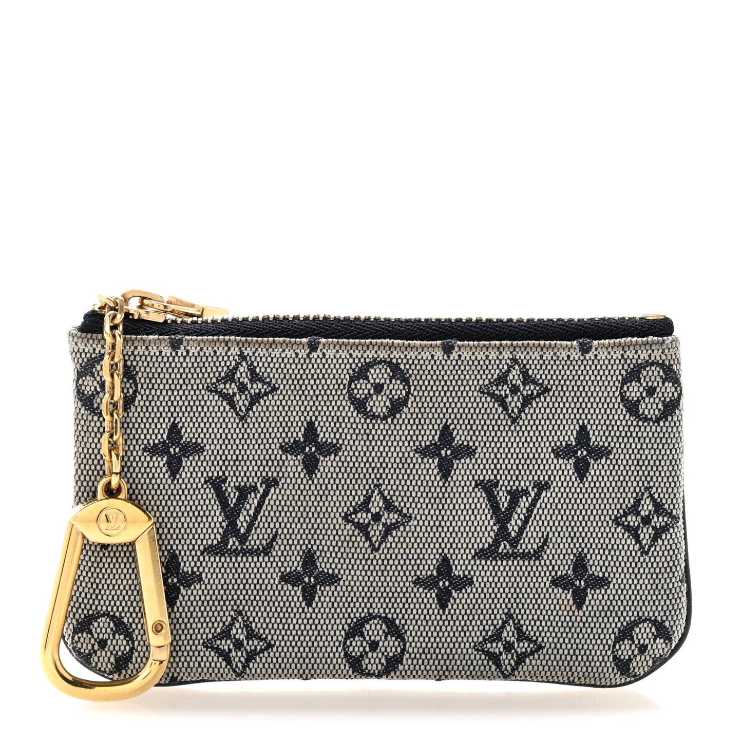 Mini Lin Key Pouch Blue