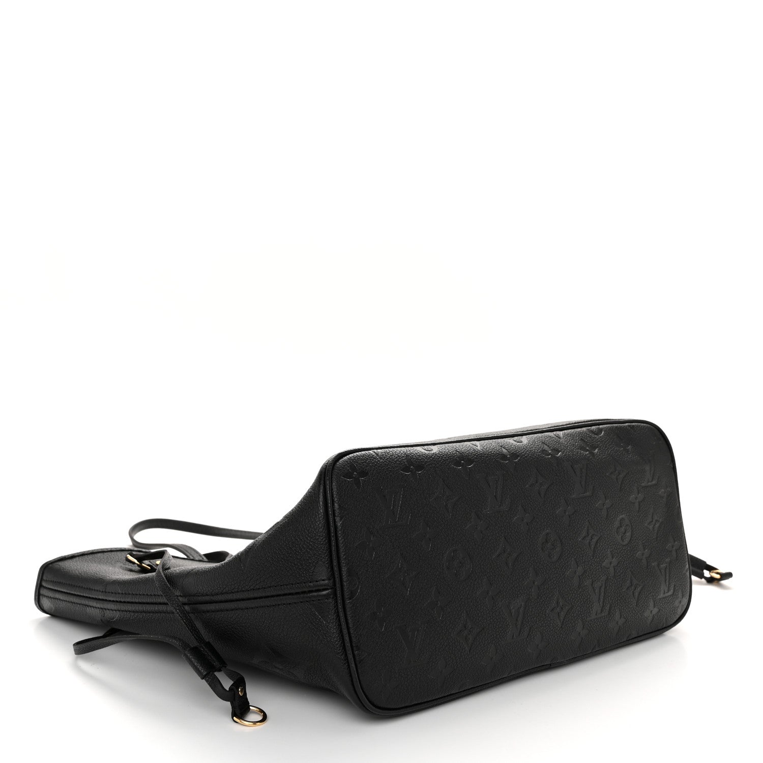 Louis Vuitton Empreinte Monogram Giant Neverfull MM Black 4 of 9