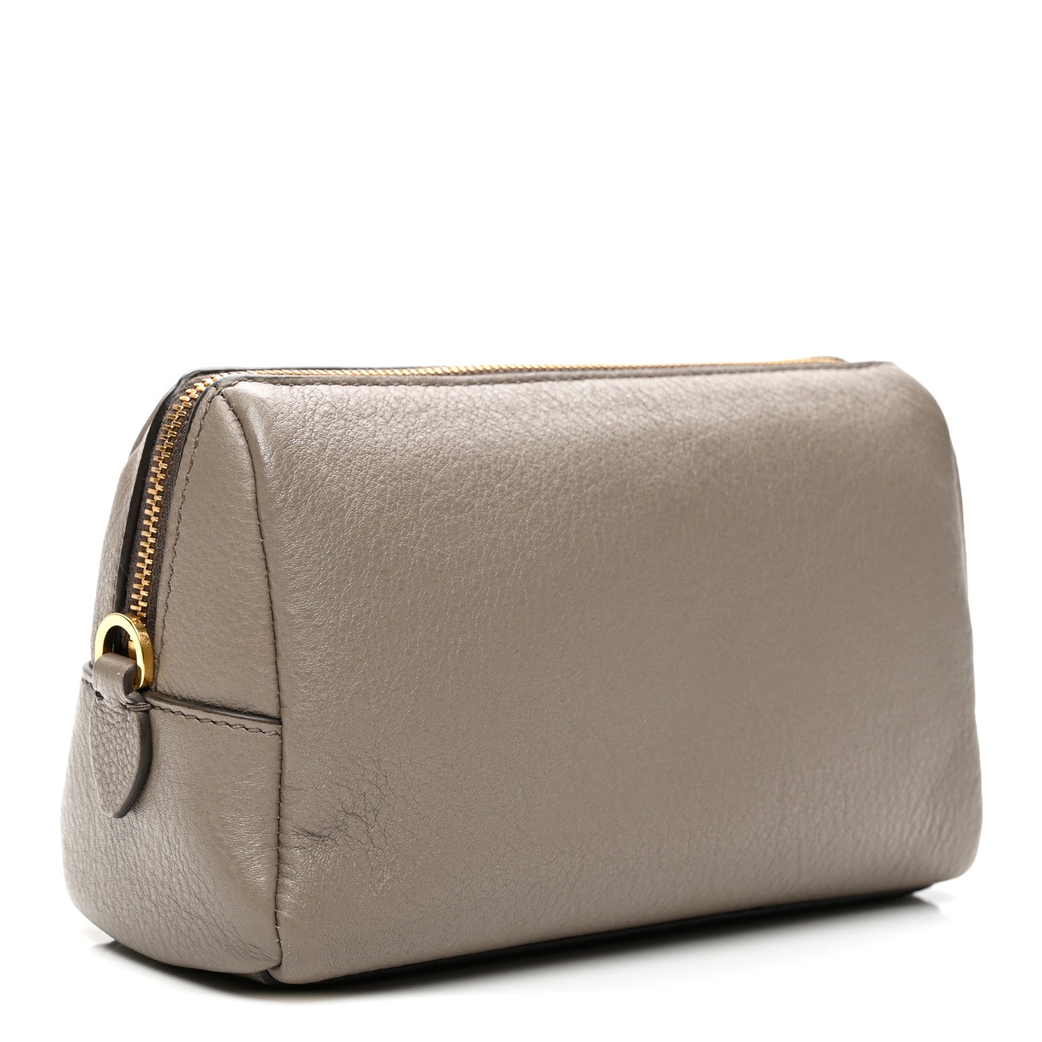 Prada Vitello Daino Cosmetic Pouch Argilla 3 of 8