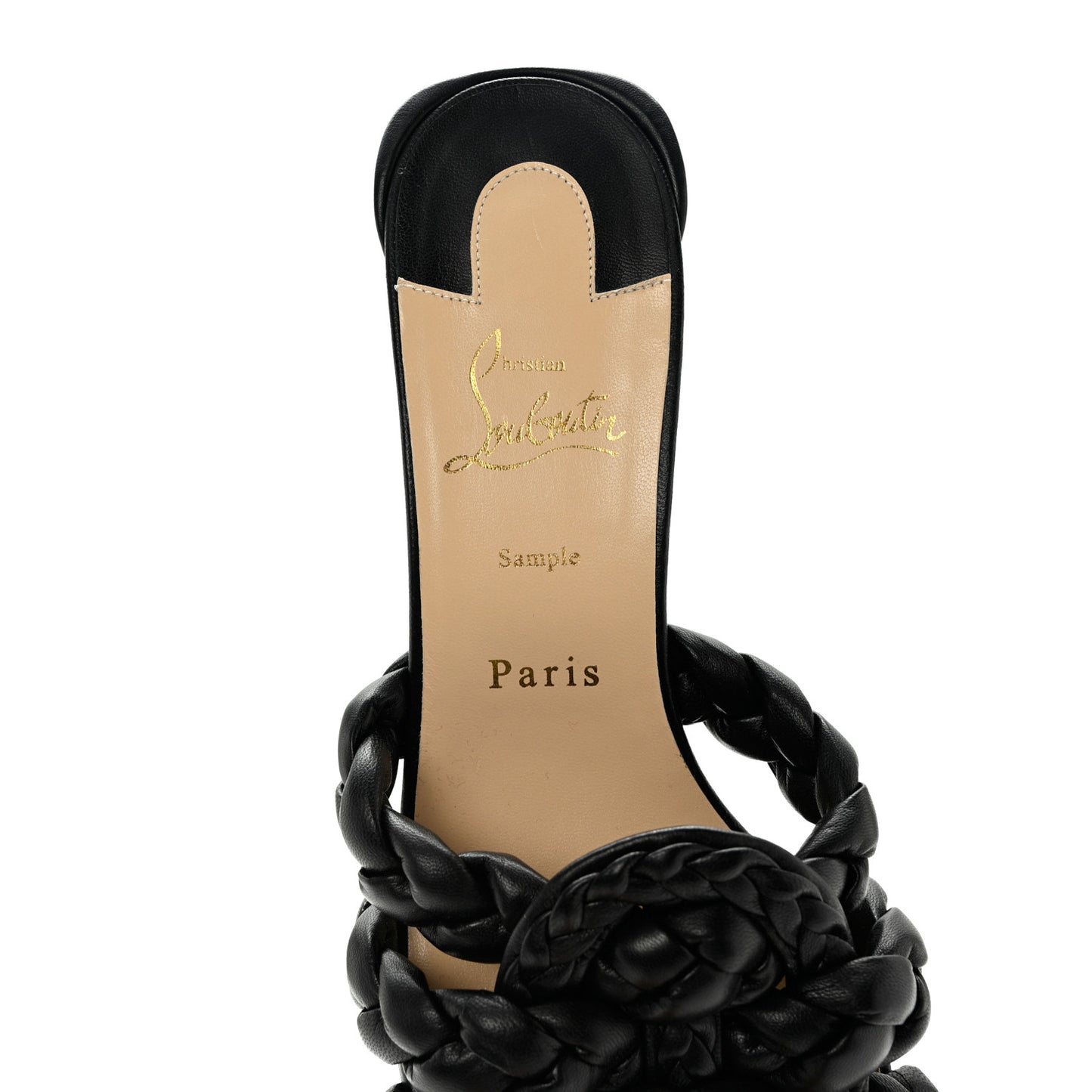 Nappa Marmela Mules 40 Black