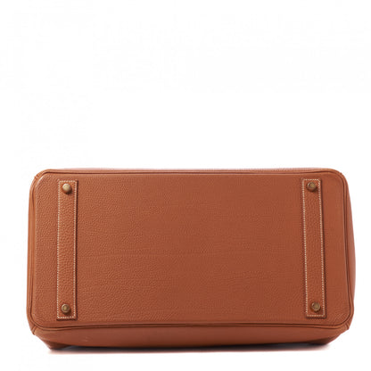 Hermes Togo Birkin 40 Gold 5 of 30