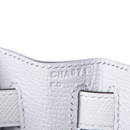 Hermes Epsom Kelly Sellier 28 Bleu Glacier 16 of 36