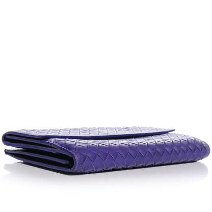 Bottega Veneta Nappa Intrecciato Continental Wallet Anemone 4 of 9