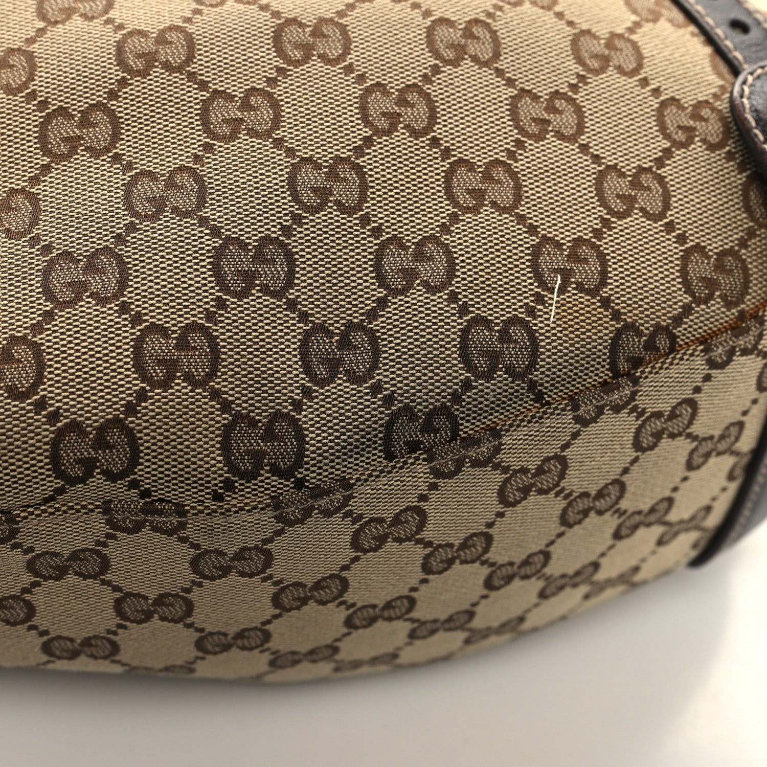 Gucci Monogram Small Pelham Shoulder Bag Dark Brown 12 of 13