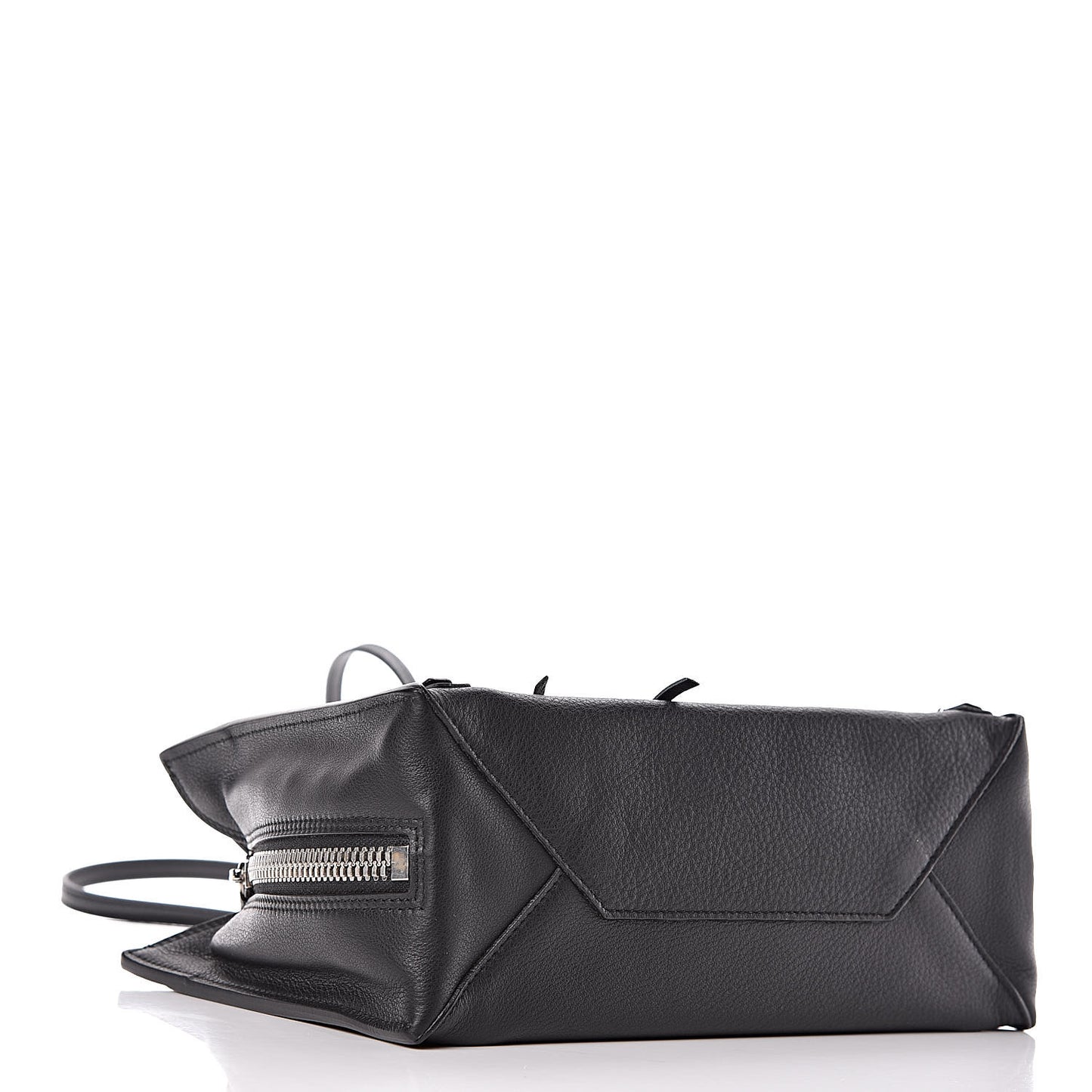 Veau Papier A6 Zip Around Tote Black