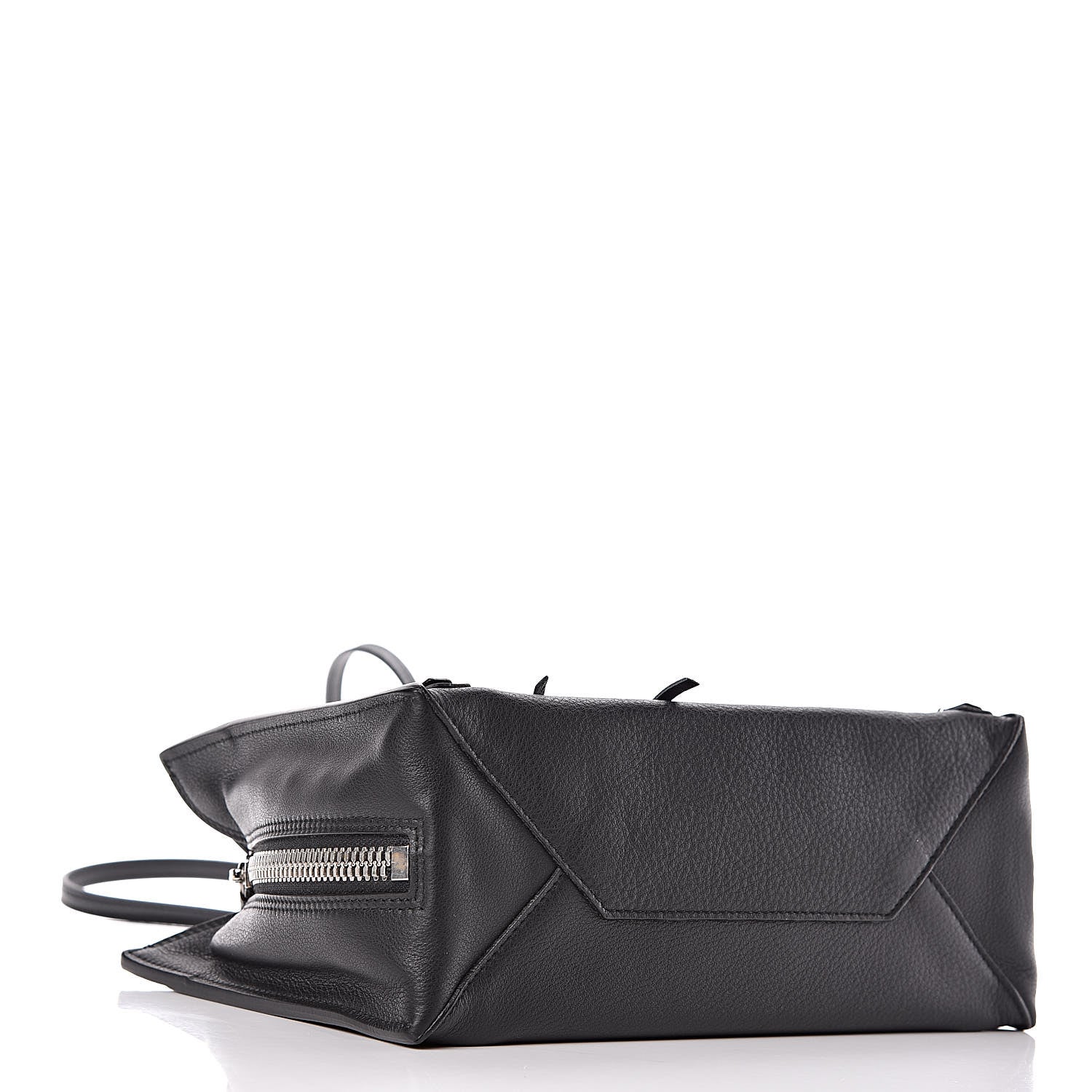 Balenciaga Veau Papier A6 Zip Around Tote Black 4 of 9