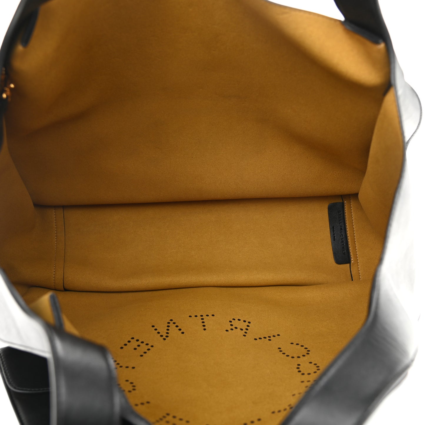 Eco Alter Nappa East West Perforated Tote Black