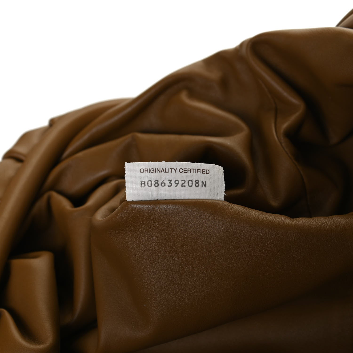 Bottega Veneta Smooth Butter Calf The Pouch Oversized Clutch Camello 7 of 12
