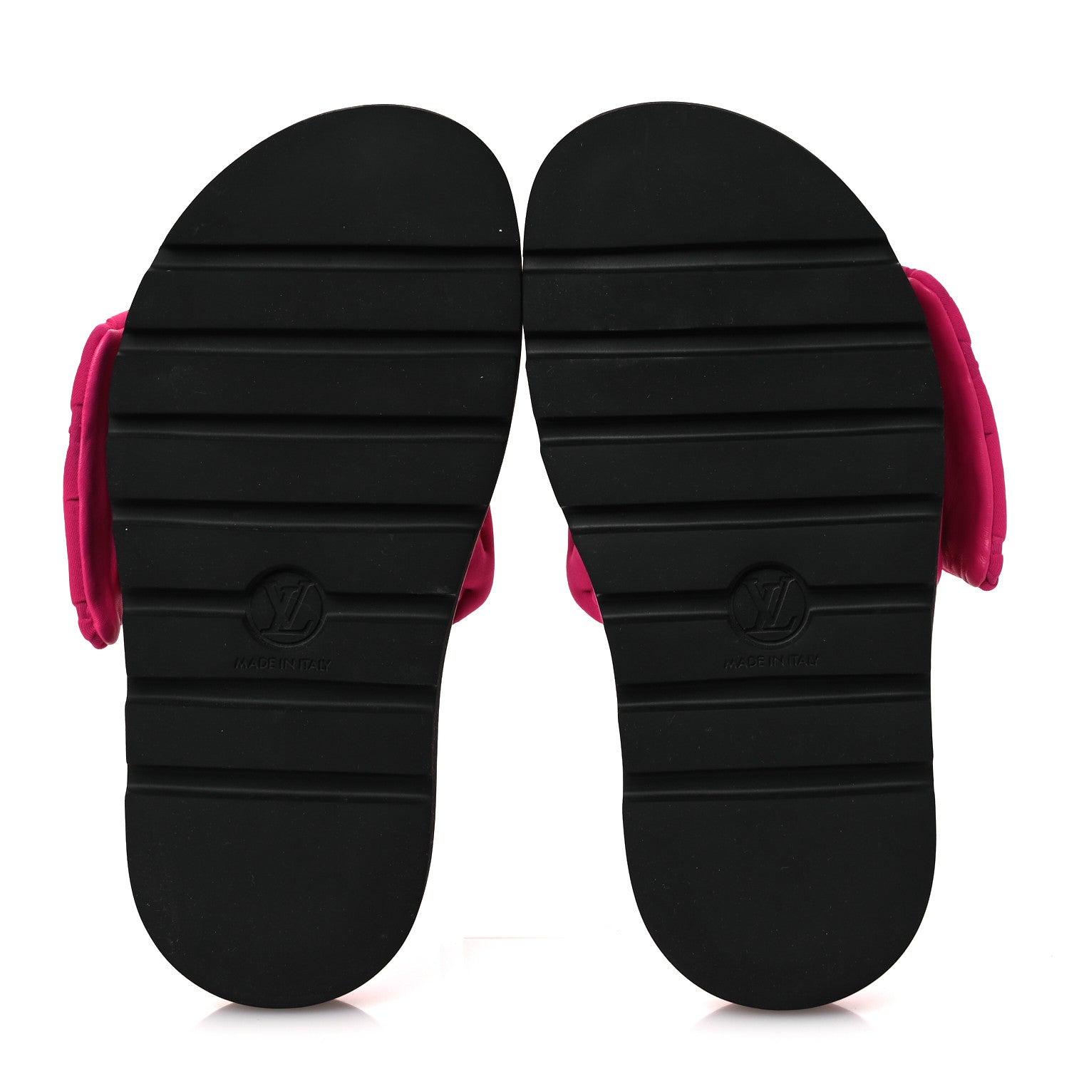 Louis Vuitton Technical Fabric Embossed Monogram Pool Pillow Comfort Mules 37 Fuchsia 7 of 12