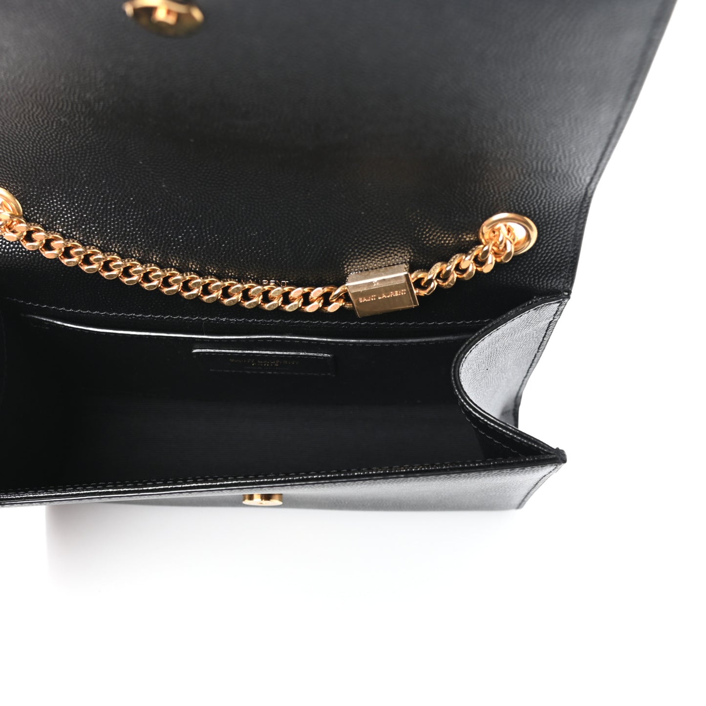 Grain De Poudre Small Monogram Kate Satchel Black