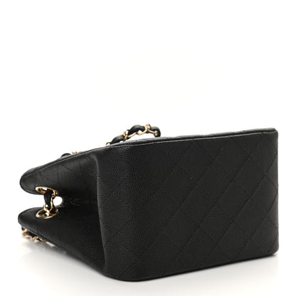 Chanel Caviar Quilted Mini Bucket Bag Black 4 of 11