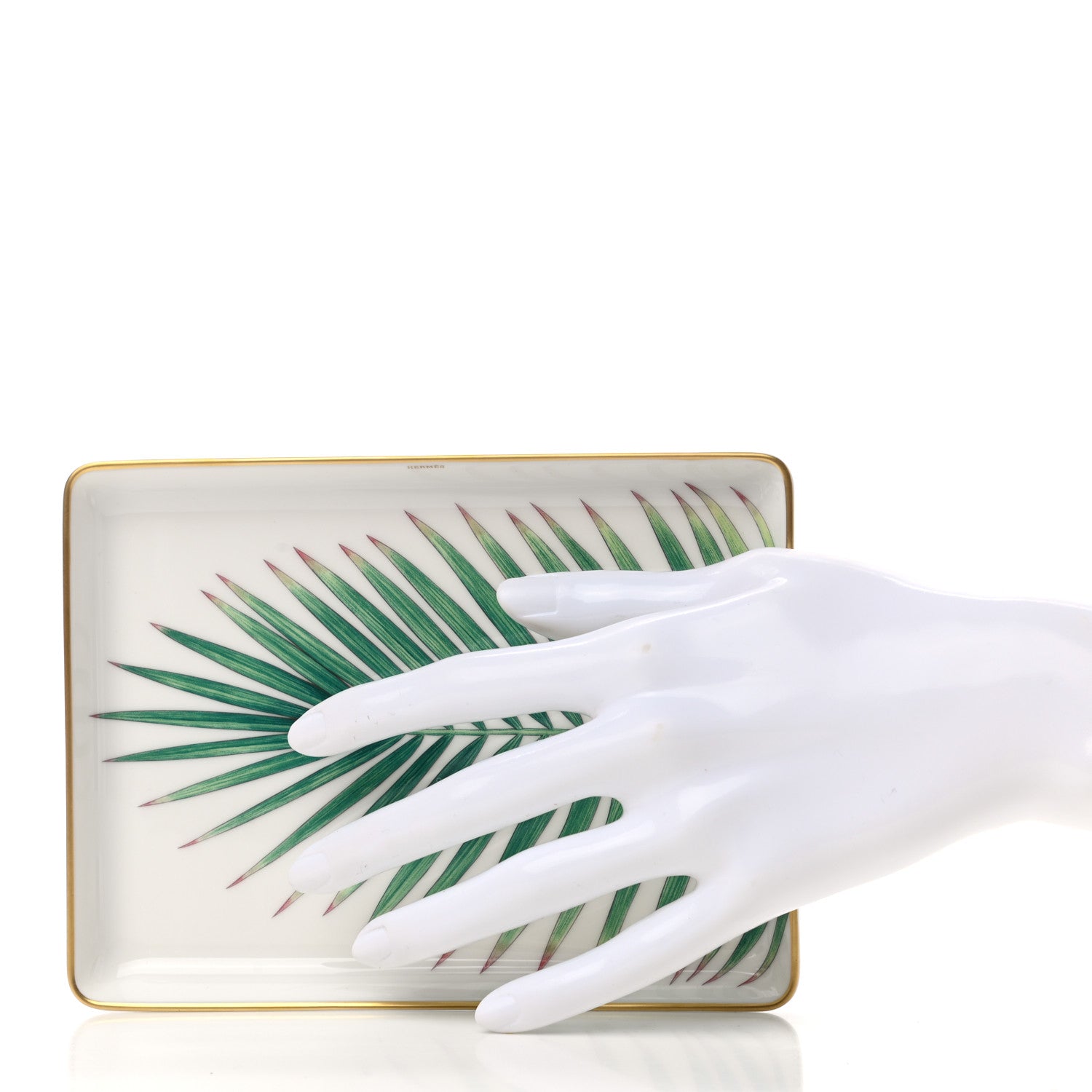 Hermes Porcelain Passifolia Small Tray N°2 2 of 7