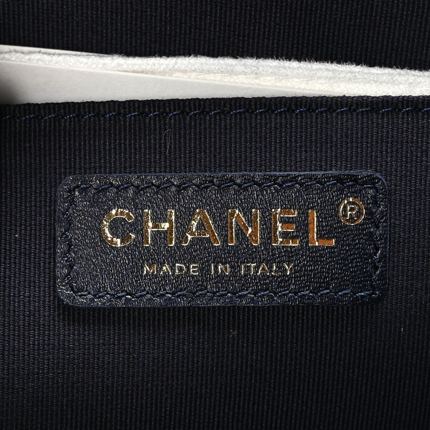 Jersey Quilted XL Jumbo Flap Navy