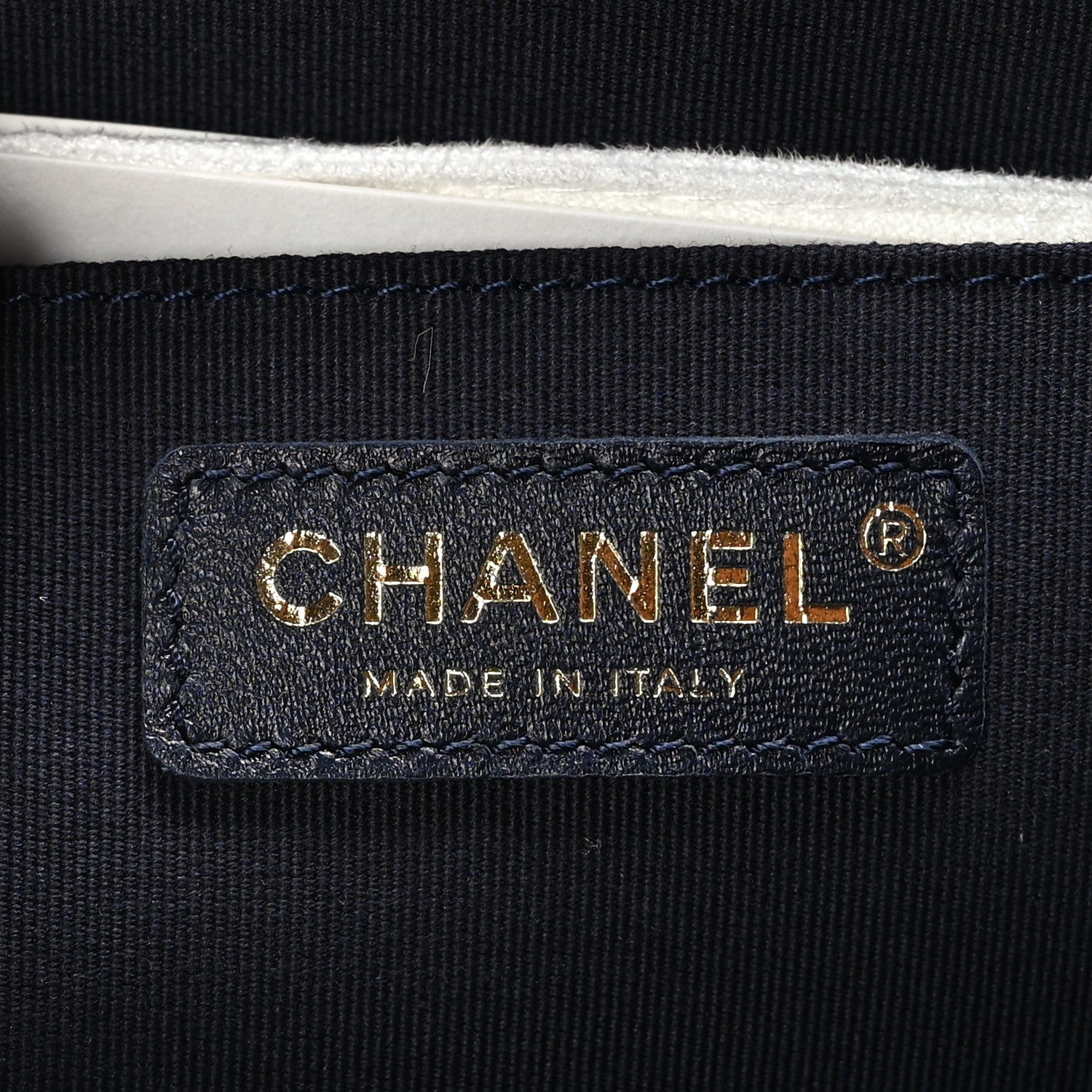 Chanel Jersey Quilted XL Jumbo Flap Navy 6 of 9