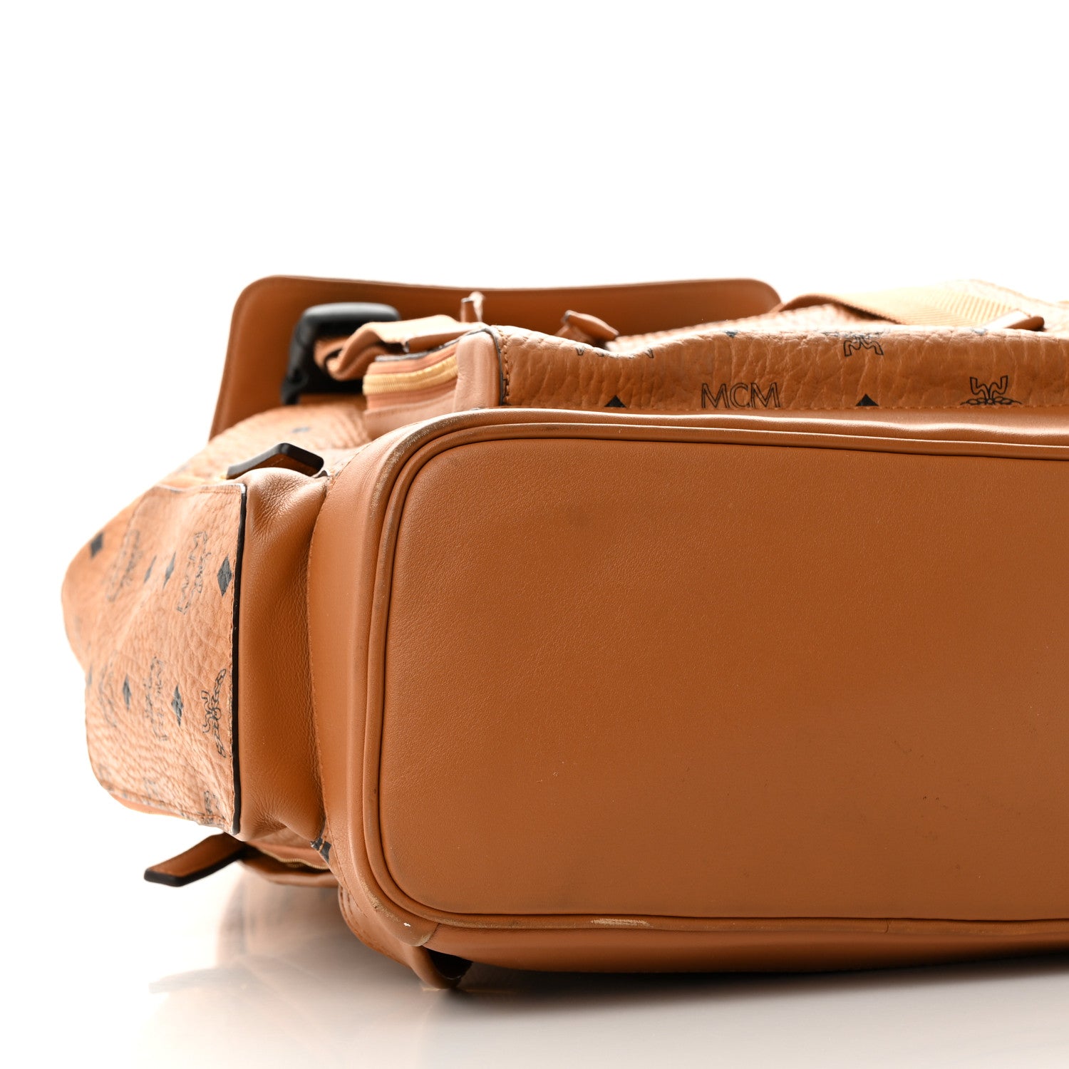 MCM Visetos Brandenburg Backpack Cognac 9 of 11