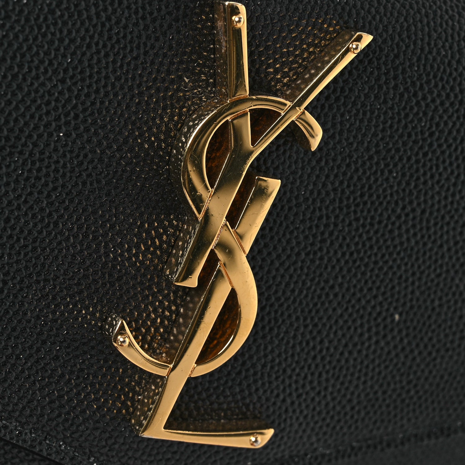 Saint Laurent Grain De Poudre Uptown Pouch Black 10 of 10
