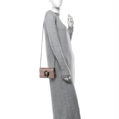 Gucci Metallic Calfskin Super Mini Dionysus Shoulder Bag Rose Gold 2 of 12