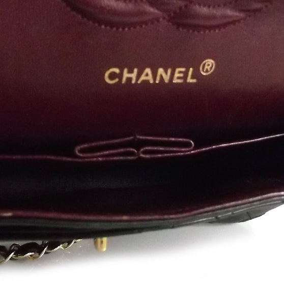 Chanel Lambskin Medium Double Flap Black 10 of 10