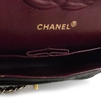 Chanel Lambskin Medium Double Flap Black 10 of 10