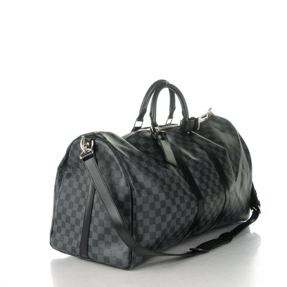 Louis Vuitton Damier Graphite Keepall Bandouliere 55 3 of 8