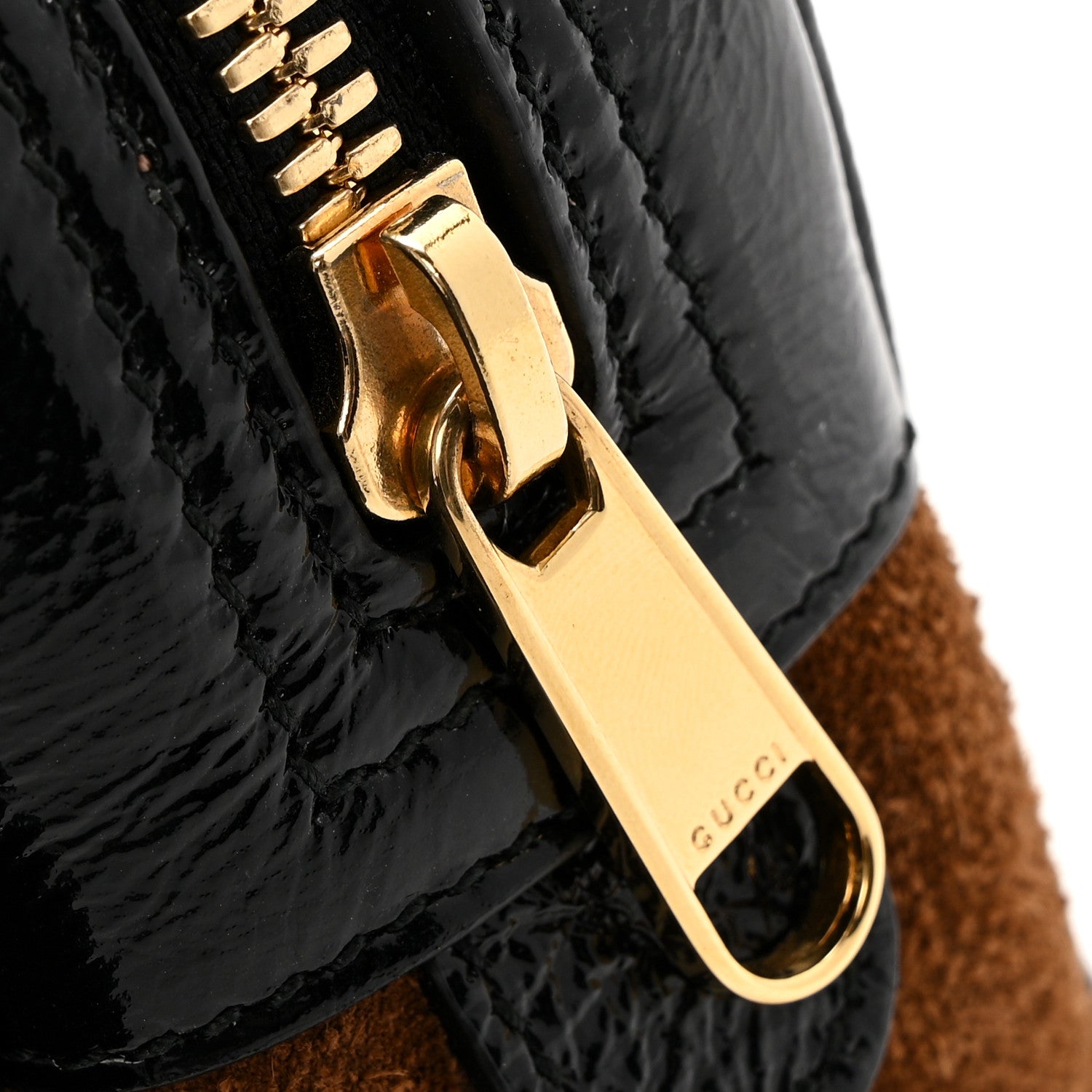 Gucci Suede Small Ophidia Belt Bag 85 34 Brown 12 of 16