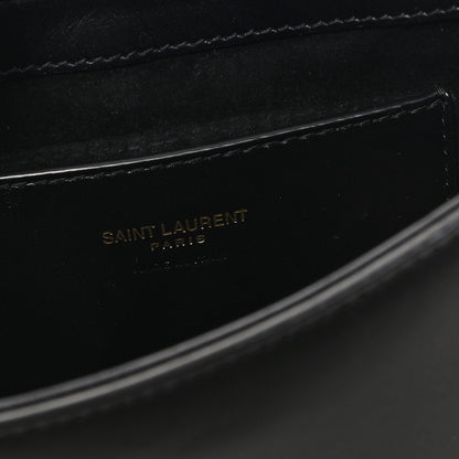 Saint Laurent Smooth Calfskin Le 5 A 7 Mini Hobo Black 6 of 10