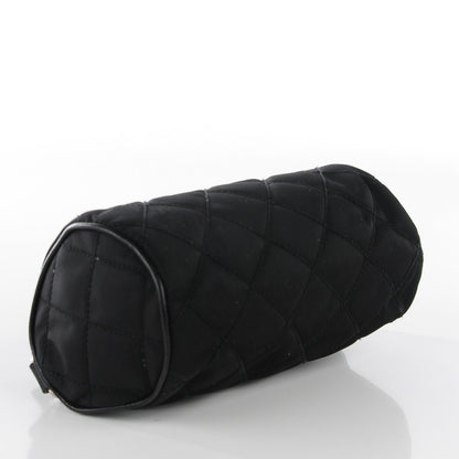 Prada Tessuto Nylon Quilted Pochette Nero Black 4 of 9