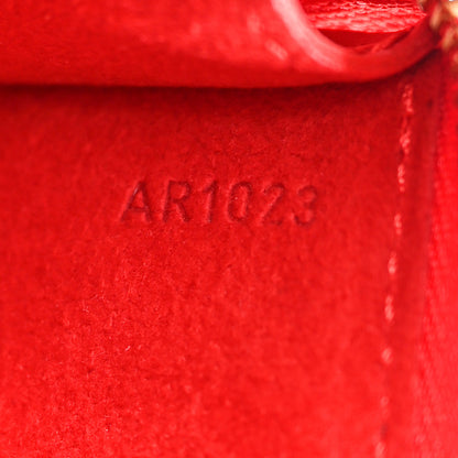 Louis Vuitton Epi Pochette Accessories 21 Castillan Red 6 of 10