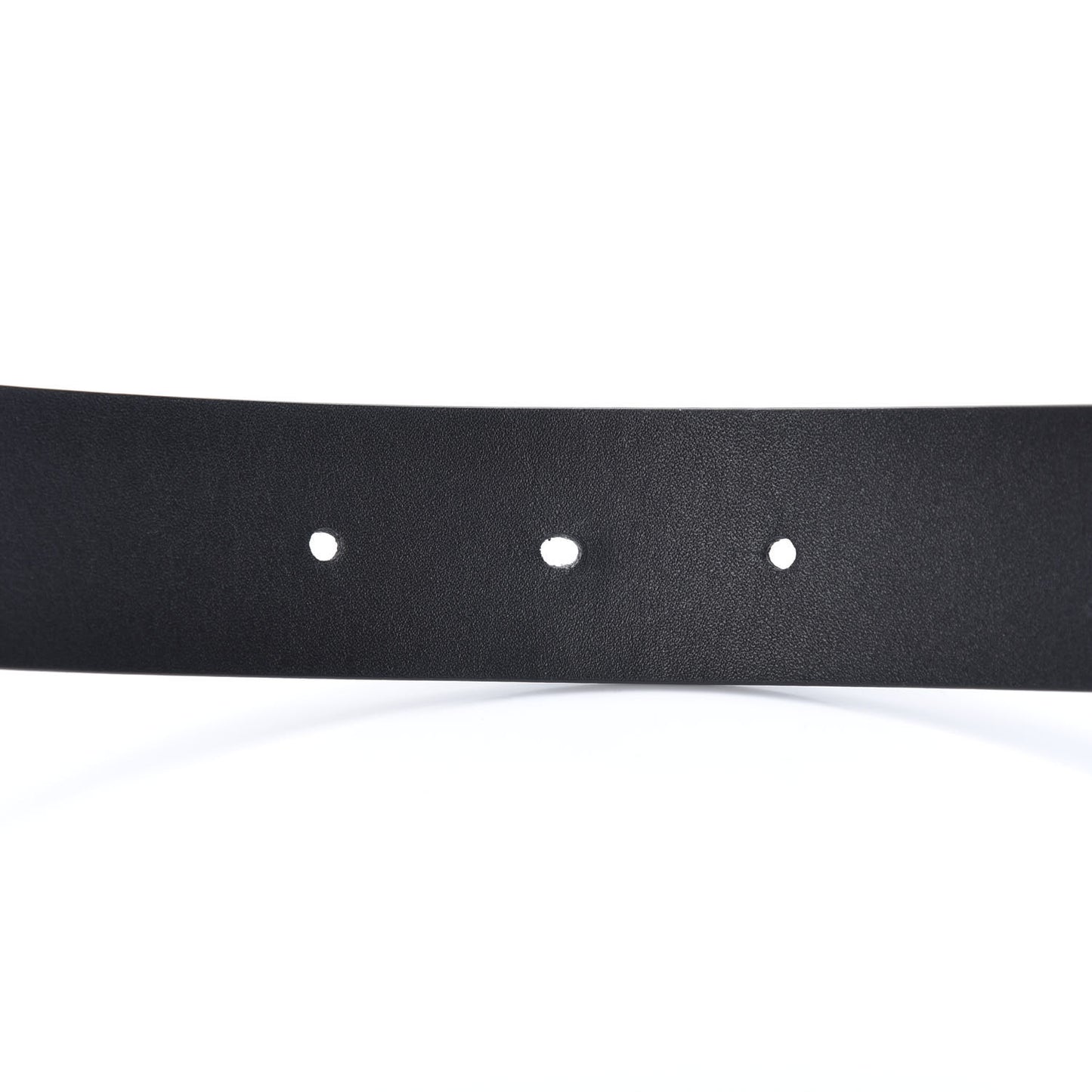 Calfskin CC Chain Belt 95 38 Black