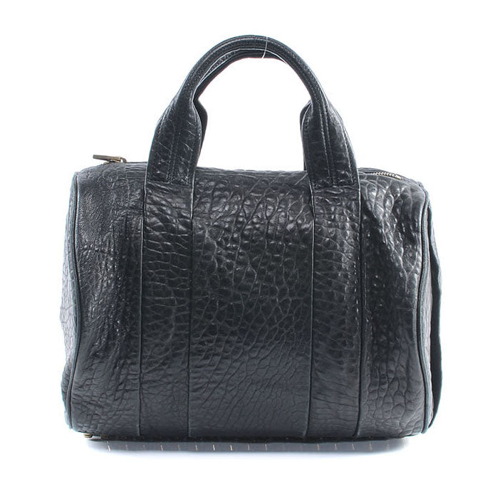 Alexander Wang Leather Rocco w Gold Hardware Black 4 of 7