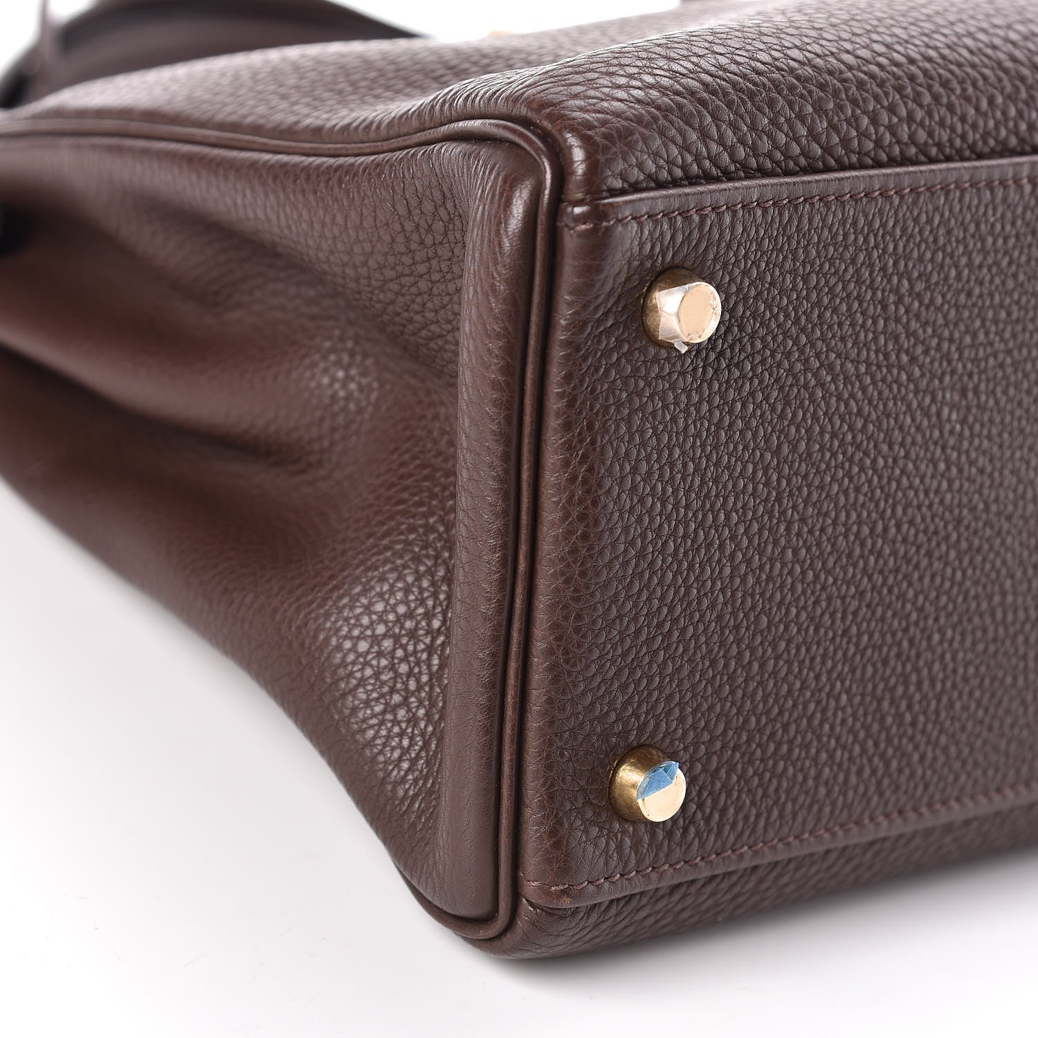 Hermes Togo Kelly Retourne 32 Chocolate 12 of 13