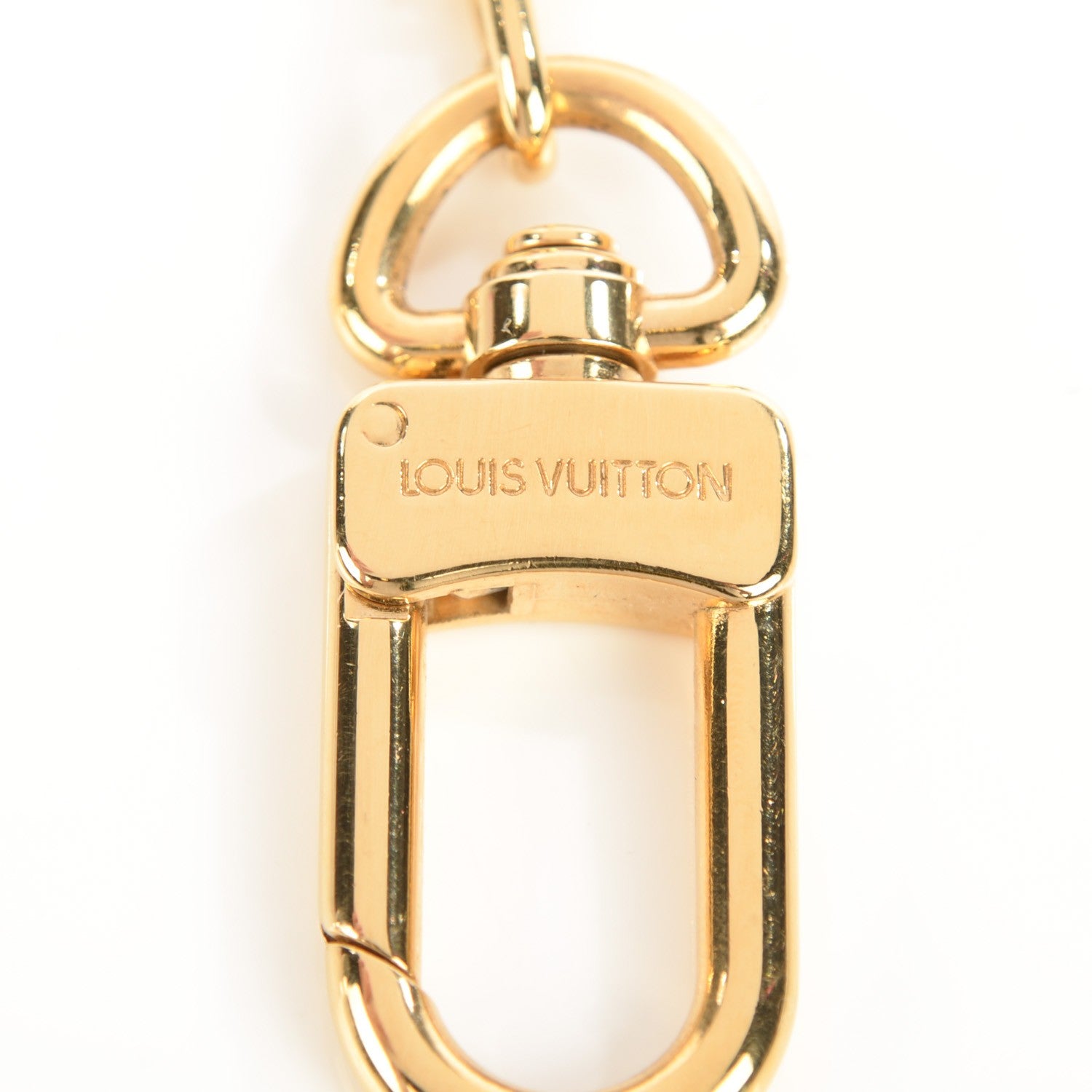 Louis Vuitton Pochette Extender Key Ring Gold 3 of 5