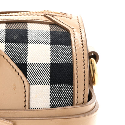 Burberry House Check Bridle Calfskin Medium Alchester Bowling Bag Trench 14 of 14