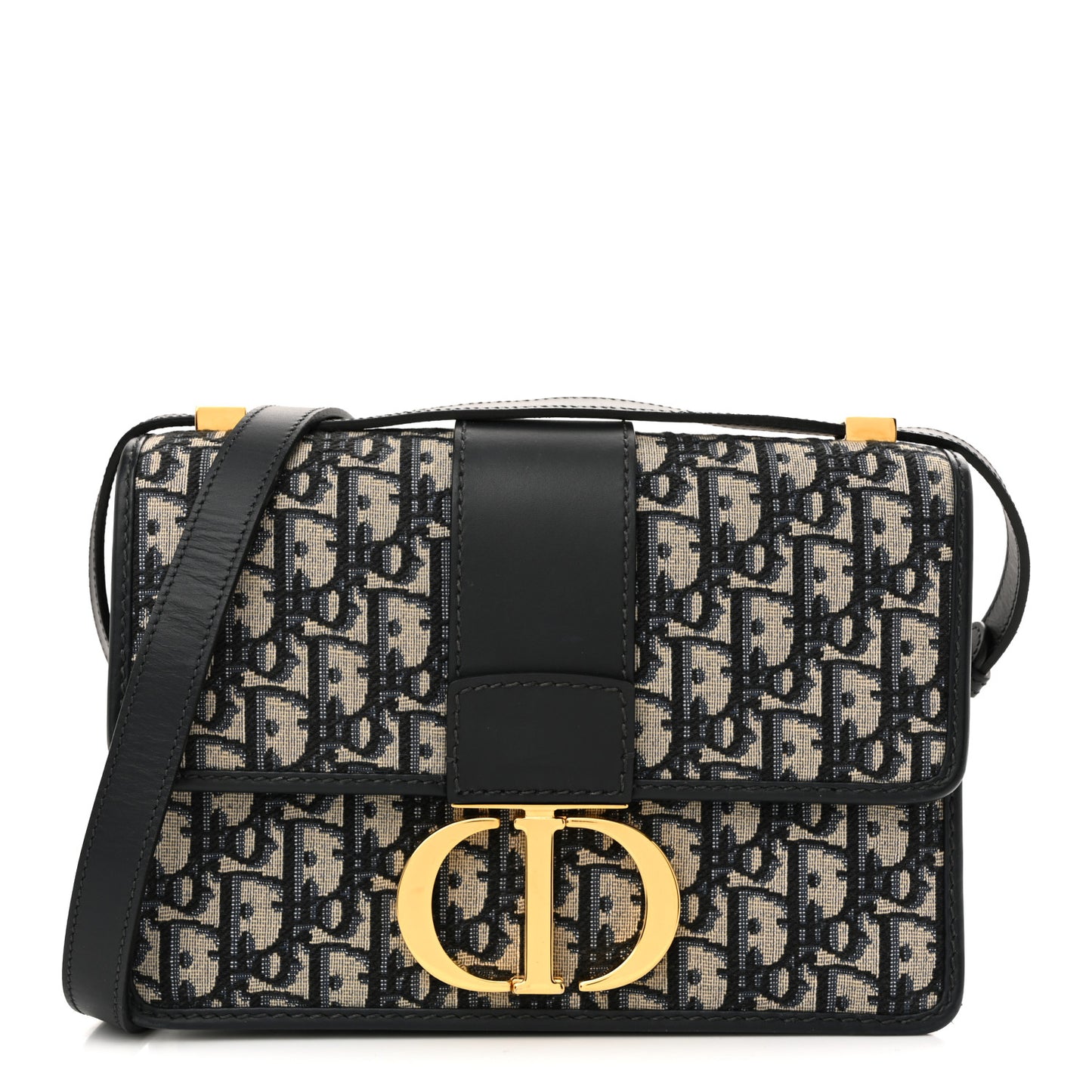 Oblique 30 Montaigne Flap Bag Blue