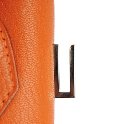 Hermes Chevre de Coromandel Birkin 30 Potiron 13 of 28