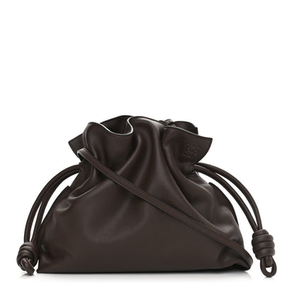 Loewe Calfskin Small Flamenco Knot Bag Ebony 1 of 11
