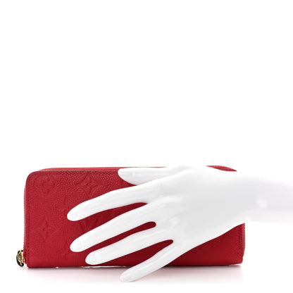 Louis Vuitton Empreinte Clemence Wallet Cherry 2 of 7