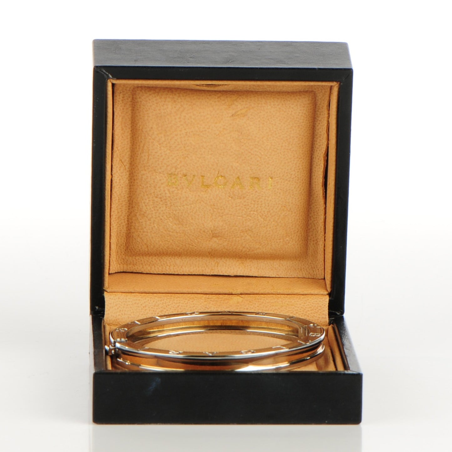 18K Yellow Gold Stainless Steel B.Zero1 Bangle Bracelet