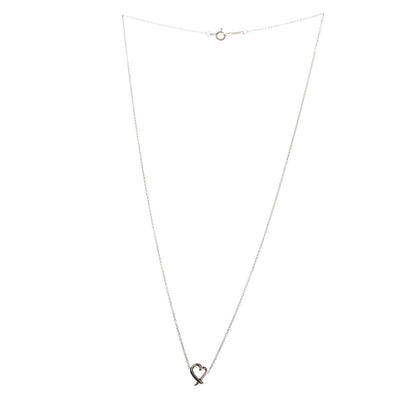 Tiffany 18K Yellow Gold Mini Paloma Picasso Loving Heart Pendant Necklace 4 of 7