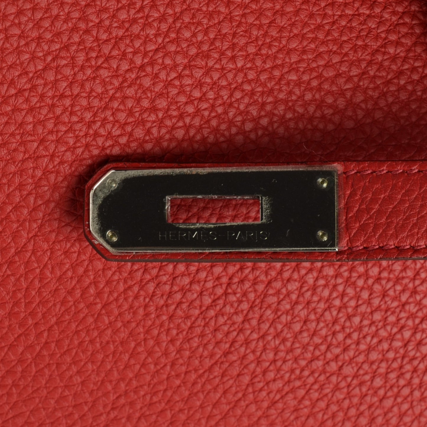 Togo Birkin 35 Rouge Casaque