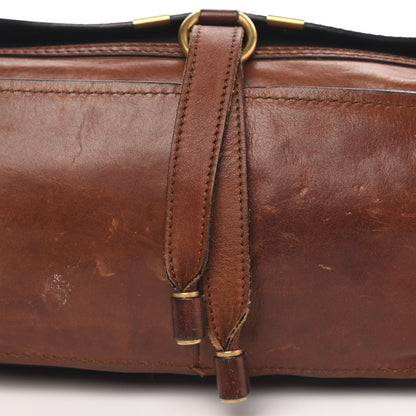 Chloe Calfskin Medium Marcie Satchel Mahogany 10 of 17