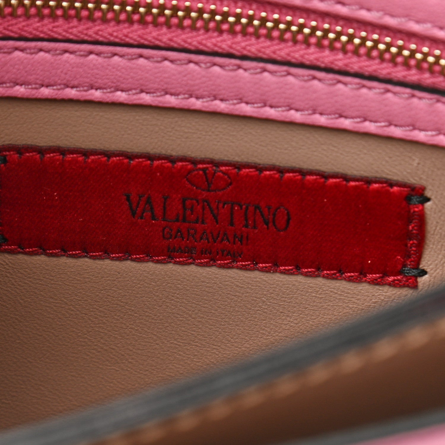 Valentino Garavani Nappa Rockstud Wristlet Clutch Ninphea 6 of 8