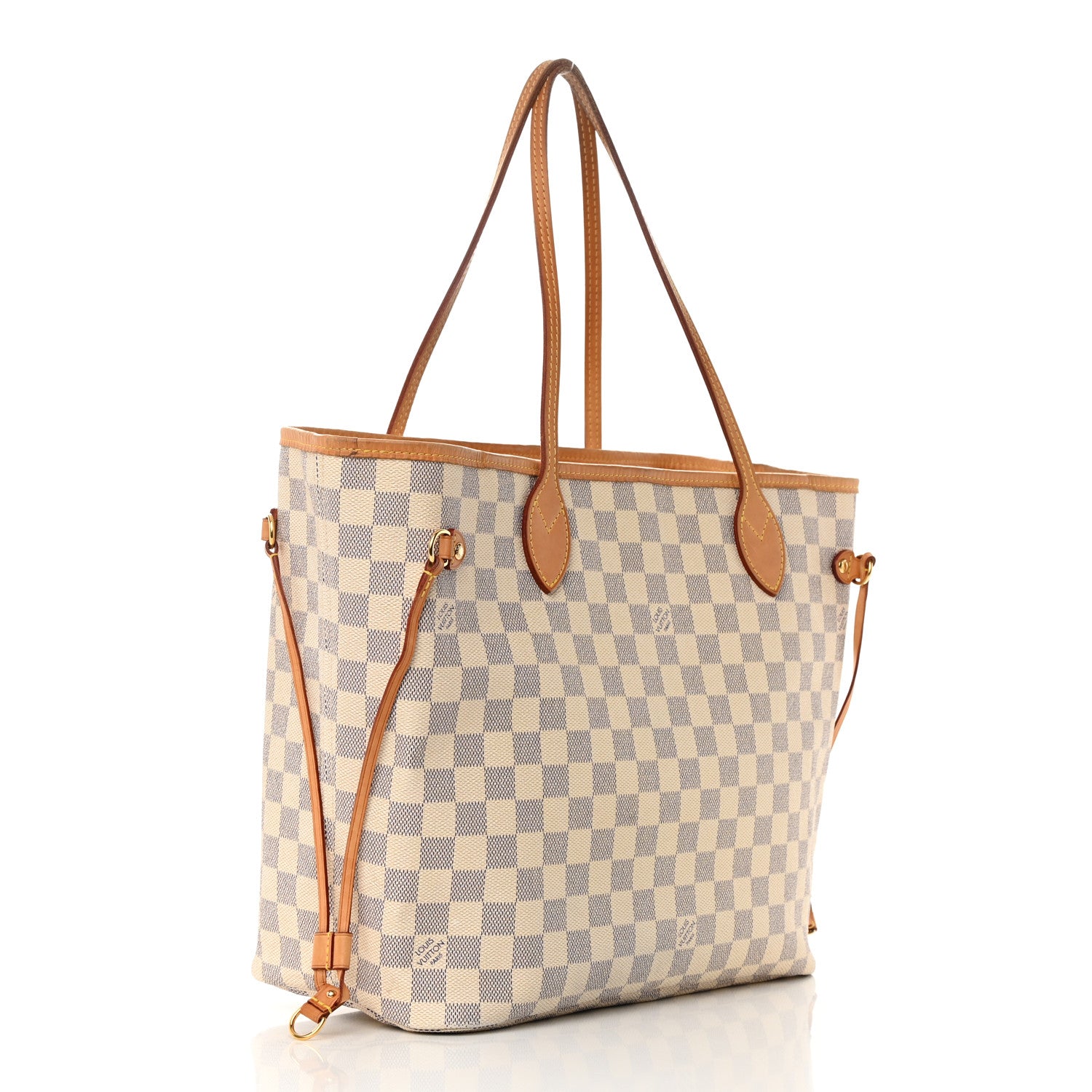 Louis Vuitton Damier Azur Neverfull MM 3 of 25