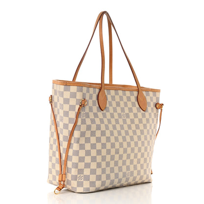 Louis Vuitton Damier Azur Neverfull MM 3 of 25