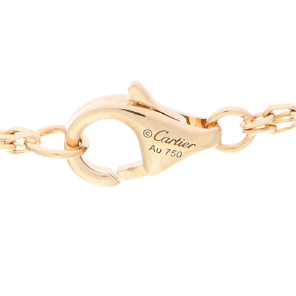 Cartier 18K Yellow Gold 2 Diamond LOVE Necklace 4 of 5