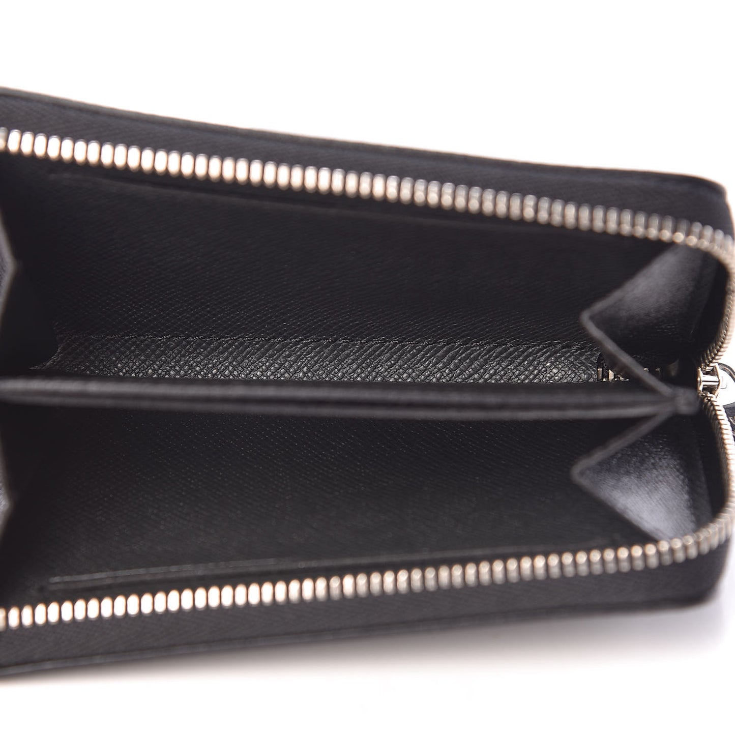 Taiga Zippy Coin Purse Vertical Black