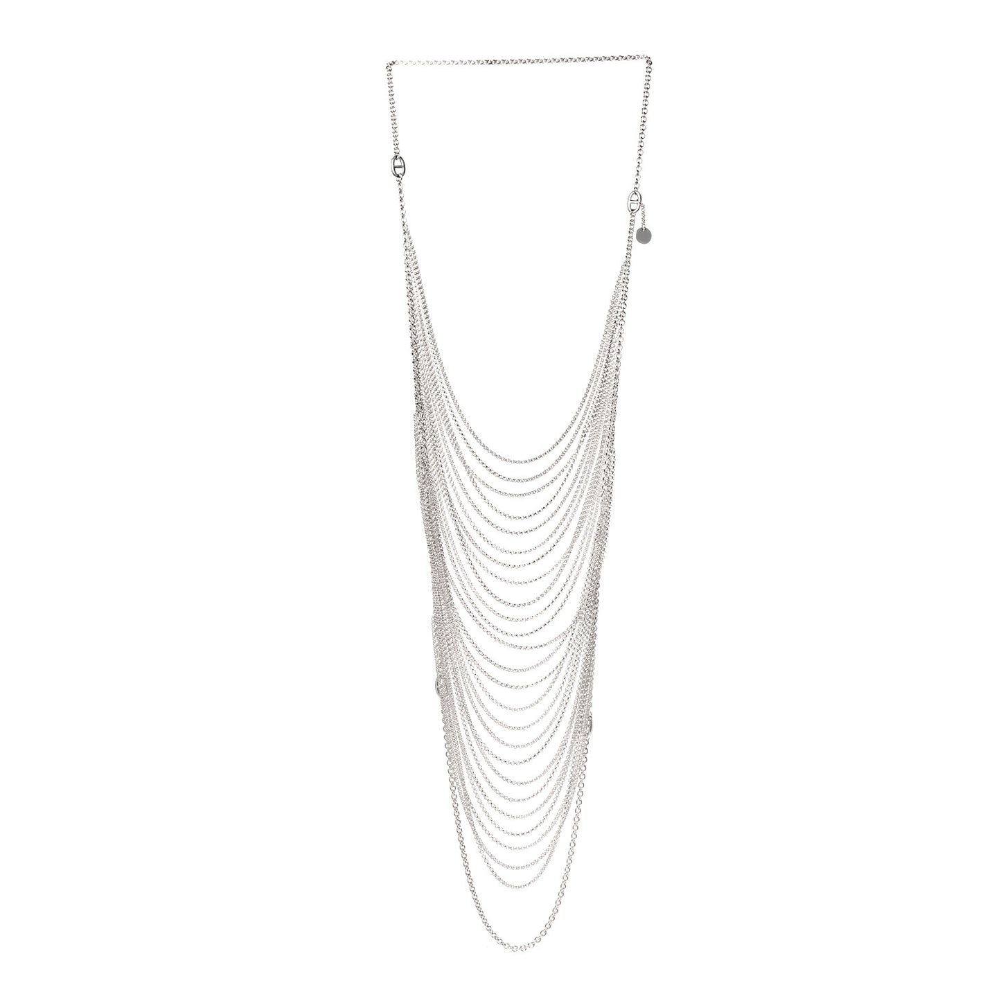 Sterling Silver New Farandole Collier Necklace