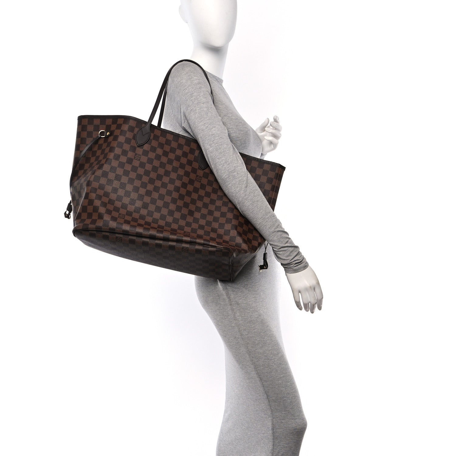 Louis Vuitton Damier Ebene Neo Neverfull GM 2 of 9