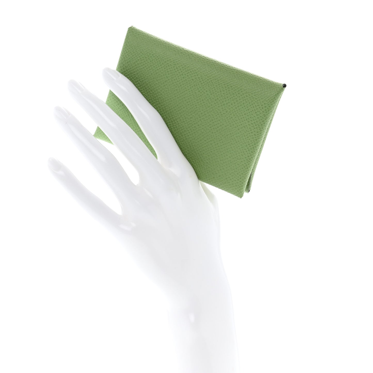 Epsom Calvi Duo Card Case Vert Criquet