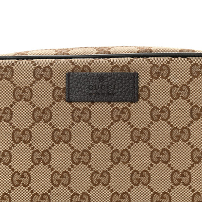 Gucci Monogram Belt Bag Dark Brown 8 of 12